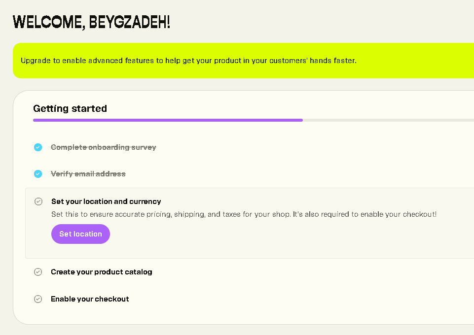 تنظیم لوکیشن